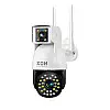 IP-камера поворотная с двойным объективом XON SmartCam Wi-Fi 1080P Белый (KCWEW22VW 7492)