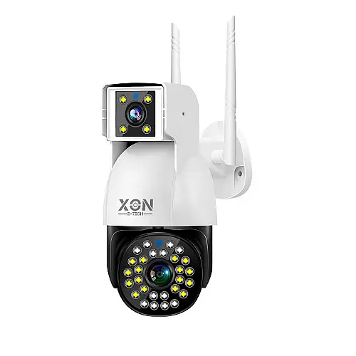 IP-камера поворотная с двойным объективом XON SmartCam Wi-Fi 1080P Белый (KCWEW22VW 7492)