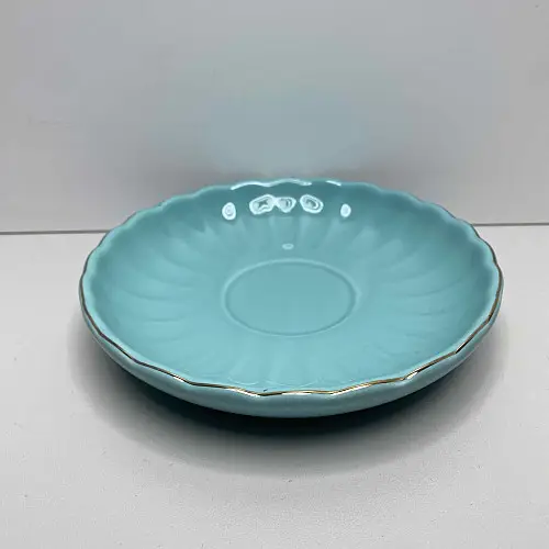 Блюдце фарфоровое 15 см Stenson YG00932-B Blue