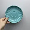 Блюдце фарфоровое 15 см Stenson YG00932-B Blue