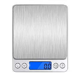 Веси електронні Matarix MX-464 з двома чашами 3000/0.1 г Silver