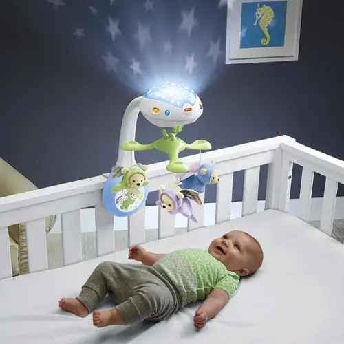 Музичний мобільний проектор на ліжечко Fisher Price IR28591