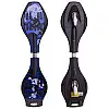 Скейтборд двухколесный RipStik роллерсерф SP-Sport SK-3558 Черный-синий