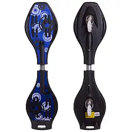 Скейтборд двухколесный RipStik роллерсерф SP-Sport SK-3559 Черный-красный