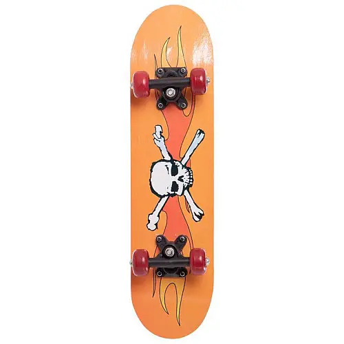 Скейтборд Mini в зборі SP-Sport SK-4932 60x15x1,2 см ORANGE (SK000773)