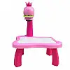 Дитячий столик для малювання RIAS Projector Painting з проектором Pink (3_01476)