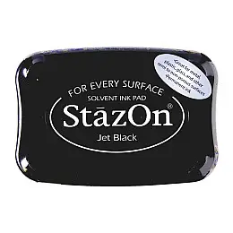 Чернильна подушечка Tsukineko StazOn 10 x 6 см чорна 2118796001