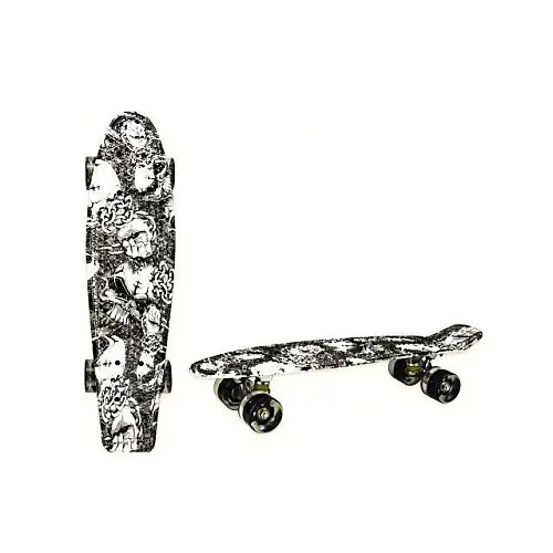 Скейт "Пенні борд" Bambi SC20505 PU колеса зі світлом 56 см