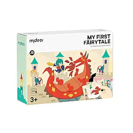 Дитячі 3D-наклейки MiDeer Мої перші казки 8 тематичних карт (СТ 6359)