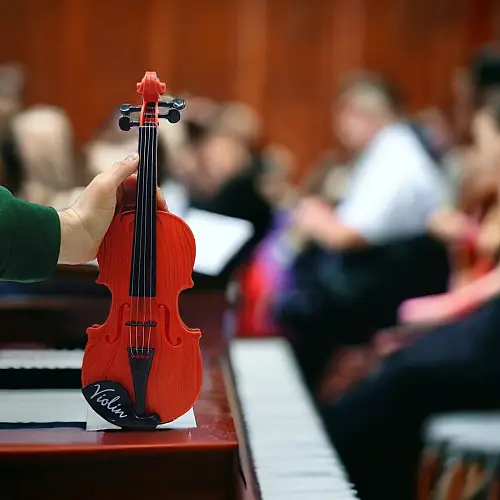 Дитяча іграшка Скрипка зі струнами Mic (370A)