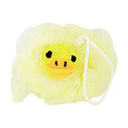 Мочалка для купания малышей Уточка Mega Zayka MGZ-0912(Yellow) нейлон