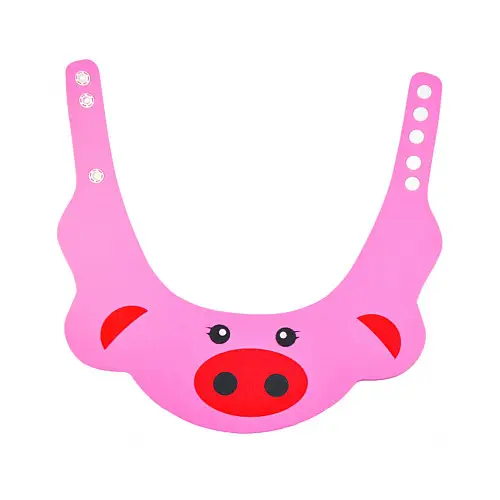 Защитный козырек для купания "Свинка" Mega Zayka MGZ-0907(Pink) EVA резина
