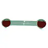 Замок на меблі захист від дітей Keychain 16см Зелений (16050-hbr)
