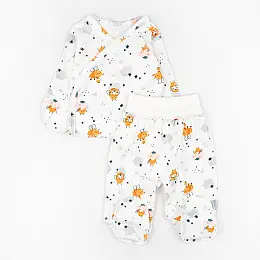 Комплект для новонароджених Dexter’s 2в1 bees 62 см Молочний