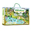 Игра обучающая с многоразовыми наклейками УМНЯШКА "ZOO Абетка" (укр.) (КП-005)