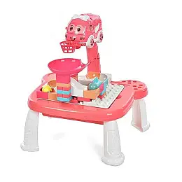 Детский столик с проектором San Jia Le Hai Block Table 13.5х25.6х31.8 см Розовый (156046)