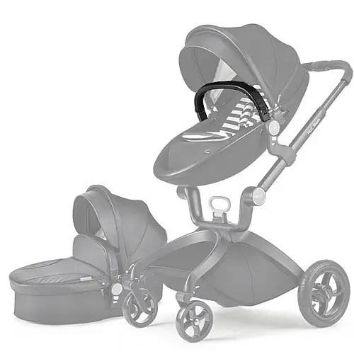Бампер для коляски BabyGo Hot Mom Чорний 2111487568