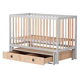 Кроватка детская София 120х60 см Серо-коричневый (143650)