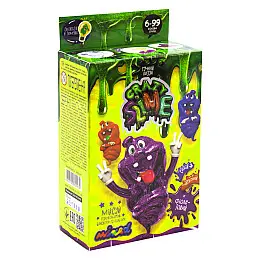 Набір для експериментів Dankotoys Crazy Slime - Лизун своїми руками фіолетовий (SLM-02-04U)