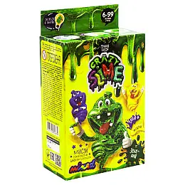 Набір Dankotoys для експериментів Crazy Slime - Лизун своїми руками зелений (SLM-02-01U)