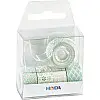 Скотч кольоровий декоративний Heyda 12 мм х 3 м 5 шт Пастель м'ята