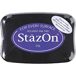 Чернильна подушечка Tsukineko StazOn 10 x 6 см, Ірис 2118796011