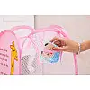 Корзина для іграшок UKC складна з боковим кишенею 30х48 см 00336pink Рожевий