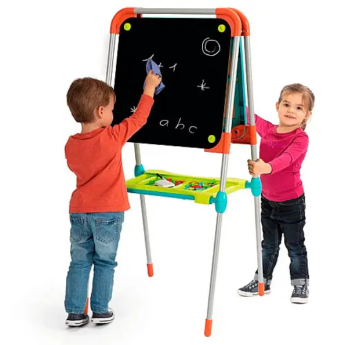 Мольберт двосторонній Літери та Цифри з підставкою Smoby OL32439