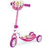 Складний дитячий самокат Disney princess трьохколісний Smoby OL32653
