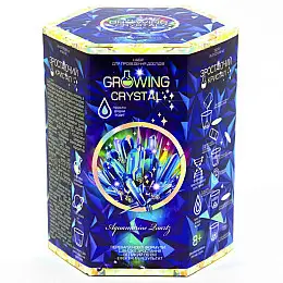 Дитячий набір для експериментів GROWING CRYSTAL Danko Toys GRK-01 укр (Аквамарин)