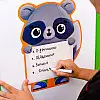 Магнітна дошка "Єнот" з маркером Vladi Toys VT3601-20 укр