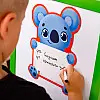 Магнітна дошка "Коала" з маркером Vladi Toys VT3601-23 укр