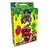 Дитячий набір для проведення експериментів "Crazy Slime" Danko Toys SLM-02 укр Шоколадний