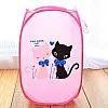 Корзина для іграшок UKC Baby Play 48х29х25 см Котик рожевий