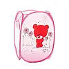 Корзина для іграшок UKC Baby Play 48х29х25 см Ведмедик Рожевий