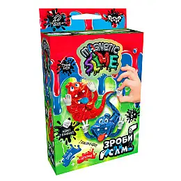 Безпечний набір для проведення експериментів "Crazy Slime Magnetic" Danko Toys SLM-Mg-02-01U02U міні Вид 1