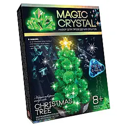 Дитячий набір для проведення експериментів "MAGIC CRYSTAL" Danko Toys ОМС-01 Ялинка Зелена