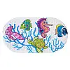 Коврик в ванную комнату на присосках Морськой конек Mega Zayka MGZ-0900 (Sea Horse) 35х65 см