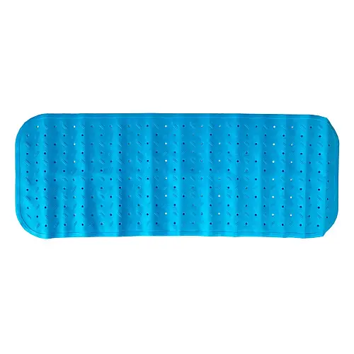 Коврик в ванную комнату на присосках Mega Zayka MGZ-0901(Blue) 35х95 см