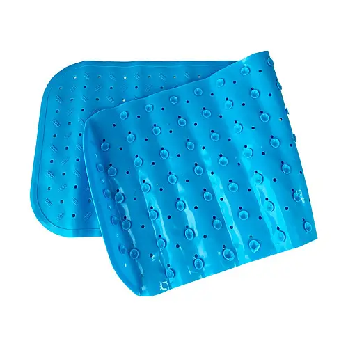 Коврик в ванную комнату на присосках Mega Zayka MGZ-0901(Blue) 35х95 см