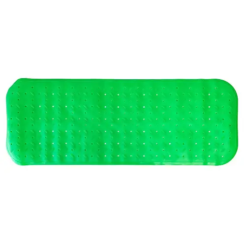 Коврик в ванную комнату на присосках Mega Zayka MGZ-0901(Green) 35х95 см