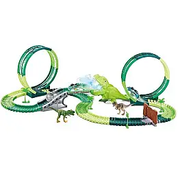 Автомобильный трек RC Toys Дино площадка 178 элементов Green (139100)