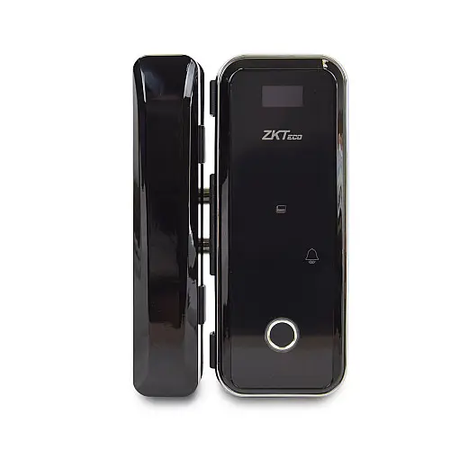 Smart замок ZKTeco GL300 right для стеклянных дверей со сканером отпечатка пальца и считывателем Mifare