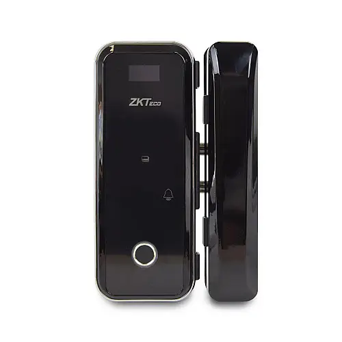 Smart замок ZKTeco GL300 left для стеклянных дверей со сканером отпечатка пальца и считывателем Mifare