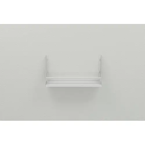 Полка настінна Ferrum-decor Ізі 260x500x150 метал Білий ДСП Біле 16 мм (IZI0008)