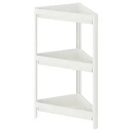 Угловий стелаж IKEA VESKEN 704.710.92 Білий