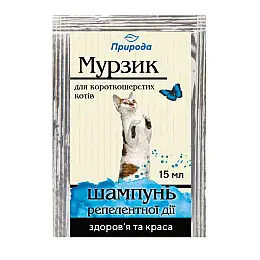 Шампунь для котів репелентний ProVET Мурзик 15 мл (4820157402030)