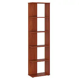 Стеллаж книжний Компаніт П-37 Яблуня 50х25,6х185,6 см
