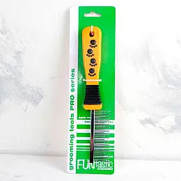 Расческа для собак FunTastic з зубцями чергуючої довжини 20x4 см