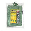 Тент двосторонній MASTERTOOL 3х5 м 130 г/м² Хакі та сріблястий (89-1305)